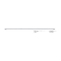 Светильник линейный Ultraflash LWL-2020-01 9W 230V LED IP20 с проводом и выключателем белый (1/50)