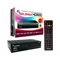 Приставка для цифрового ТВ Selenga HD950D DVB-T/T2/C черный (1/20)