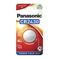 Батарейка Panasonic Power Cells CR2430 BL1 Lithium 3V в блистере (1/12) 