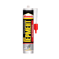 Герметик Момент ГЕРМЕНТ Премиум 420 г акриловый морозостойкий белый