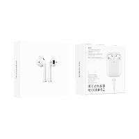 Наушники вставные Borofone BW79 bluetooth 5.4 с микр. белый (1/22/132)