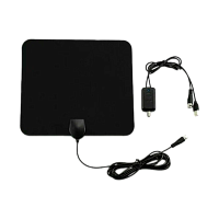 ТВ-Антенна комнатная Вектор AR-118 активная с питанием с усилителем DVB-T/T2 (1/20)