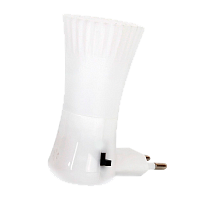 Ночник Camelion NL-247 "Волан" 220V в розетку белый (1/24/96)