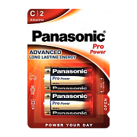 Батарейка Panasonic PRO Power LR14 C BL2 Alkaline 1.5V (2/24)