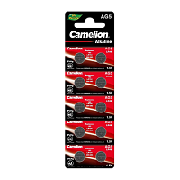 Батарейка Camelion G5/LR754/LR48/393A/193 BL10 Alkaline 1.5V (10/100/3600)