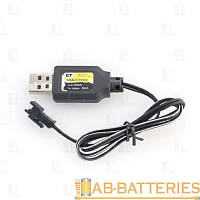 Зарядное устройство ET USB-3.7VSM чёрный, 1SLi, 500мА