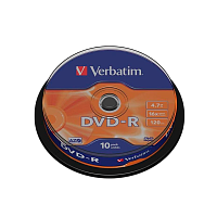 Диск DVD-R VS 4.7GB 16x 10шт. cake box (10/200)