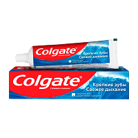 Зубная паста COLGATE Крепкие зубы Свежее Дыхание 125мл (1/48) 
