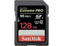 Карта памяти microSD SanDisk Extreme Pro 128GB Class10 UHS-I (U3) 95 МБ/сек без адаптера