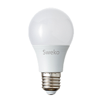Лампа светодиодная Sweko A60 E27 13W 4000К 230V груша (1/5/100)