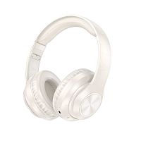 Наушники полноразмерные Borofone BO24 bluetooth 5.3 с микр. белый (1/24) 