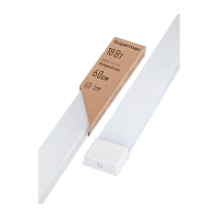 Светильник линейный Supermax ДПО-2 6400К 18W 174-265V IP40 прямоуг.Опал (1/30)
