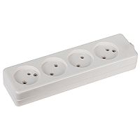 Колодка ЭРА K 4р.Б/З белый (1/10/40)