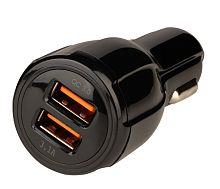 Автомобильное З/У Energy ET-48А 2USB черный (1/50)