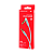 Кабель AUX Borofone BL4 Jack 3.5mm (m)-Jack 3.5mm (m) 2.0м ПВХ серебряный (1/63/252)