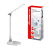 Светильник настольный Ultraflash UF-812 7W 230V на основании 3 ур.ярк. белый