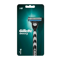 Бритва Gillette "MACH3" 3 лезвия 1 кассета ENG (1/6)