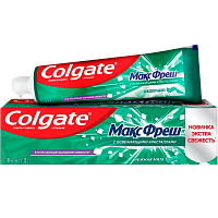 Зубная паста COLGATE Нежная мята МаксФреш 100мл (1/72) 