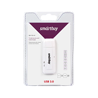 Картридер Smartbuy 705 USB3.0 SD/microSD белый (1/20) 