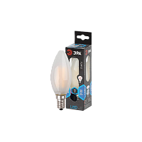 Лампа светодиодная ЭРА B35 E14 7W 4000К 170-265V свеча Frozed матовая (1/10/100)