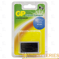 Аккумулятор для цифровой камеры GP DMT001 (MINOLTA NP-200) 3.7V 650mAh