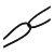 Кабель GoPower GP21L USB (m)-Lightning (m) 1.0м 2.4A силикон черный (1/200/800)