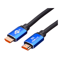 Кабель Atcom HDMI (m)-HDMI (m) 2.0м силикон ver.2.1 8K черный в пакете (1/75)