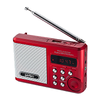 Радиоприемник Perfeo SV922 SOUND RANGER 3W пластик microSD USB/Jack3.5 красный
