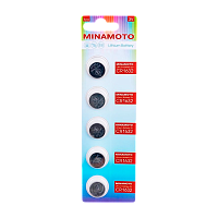 Батарейка Minamoto CR1632 BL5 Lithium 3V (5/100/5000)