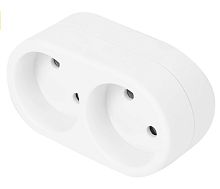 Разветвитель Старт C/A SA1/2-L 2р.Б/З 10A белый