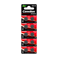Батарейка Camelion G12/LR1142/LR43/386A/186 BL10 Alkaline 1.5V (10/100/3600) 