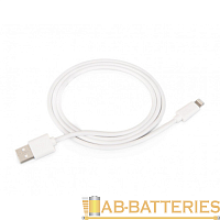 Кабель Griffin USB (m)-Lightning (m) 1м 2.1A силикон белый