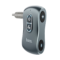 Ресивер автомобильный HOCO E73 bluetooth 5.0 серый (1/20/200) 