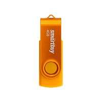 Флеш-накопитель Smartbuy Twist 4GB USB2.0 пластик желтый