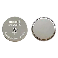 Аккумулятор ML2016 Maxell 3V, Lithium, Li-Al