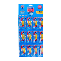 Супер-клей Еврогарант/EG ГЕЛЬ 3г на отрывном блистере BL12 (12/72/288)