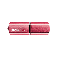 Флеш-накопитель Silicon Power LuxMini 720 8GB USB2.0 пластик розовый 