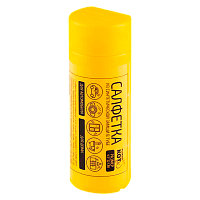 Салфетка Рыжий кот 43х32см иск.замша для автомобиля туба (1/24/96)