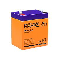 Аккумулятор свинцово-кислотный Delta HR 12-5.8 12V 5.8Ah