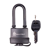Замок Smartbuy навесной 35х40мм удлиненная дужка 3 ключа