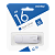 Флеш-накопитель Smartbuy Clue 16GB USB3.1 пластик белый
