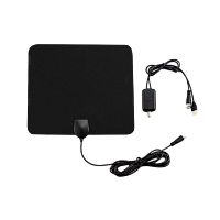 ТВ-Антенна комнатная Вектор AR-107 активная с питанием с усилителем DVB-T/T2 (1/20)