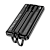 Внешний аккумулятор HOCO Q9 Pro 10000mAh 3.0A 20W 1USB PD3.0 с кабелем Lightning/Type-C черный (1/30
