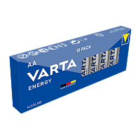 Батарейка Varta ENERGY LR6 AA BOX10 Alkaline 1.5V (4106) (10/400)