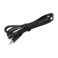 Аудио кабель удлинитель 3.5мм 5Bites AC35J-030F 3м черный(1/30)