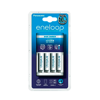 З/У для аккумуляторов Panasonic eneloop Basic Charger AA/AAA 4 слота +4AAA 750mAh (1/8)