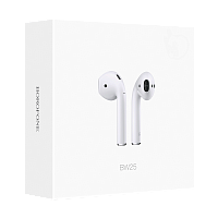 Наушники вставные Borofone BW25 bluetooth 5.3 с микр. белый (1/20/120) 