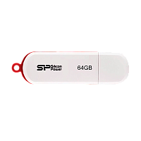 Флеш-накопитель Silicon Power LuxMini 320 64GB USB2.0 пластик белый 