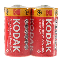 Батарейка Kodak Extra R14 C Shrink 2 Heavy Duty 1.5V (2/24/144/10368)