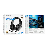 Наушники полноразмерные Borofone BO109 Bountiful с микр. игровые черный (1/20)